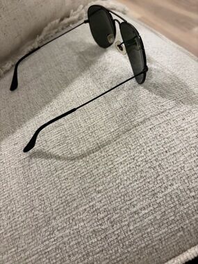 Ray-Ban black aviator sunglasses